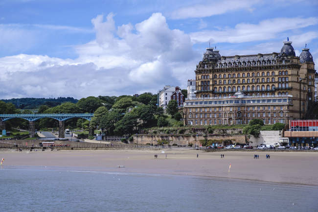 Looking West from the Vincent Pier, Scarborough Harbour
