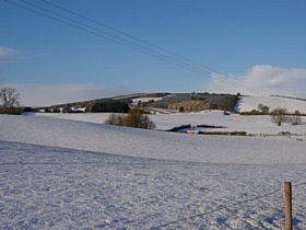 Shobdon in snow &copy; Adrienne Boxhall