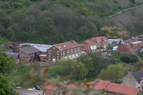 Aerial of Skinningrove &copy; Amy Pearce