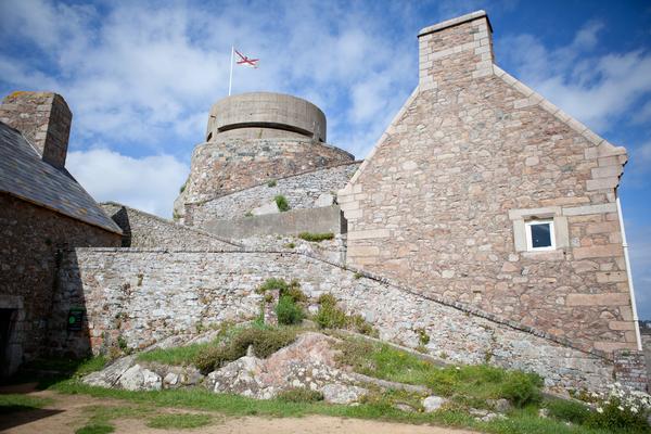 Close up of Elizabeth Castle, Saint Helier, Jersey