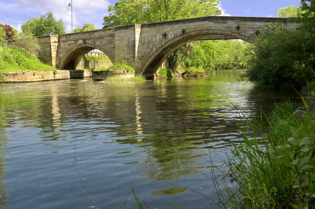 The River Derwent at Stamford Bridge