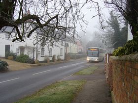 School bus arrives 2008 &copy; Garry Telling[Mrs]