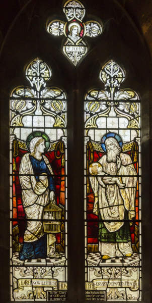 Stained Glass, All Saints Church