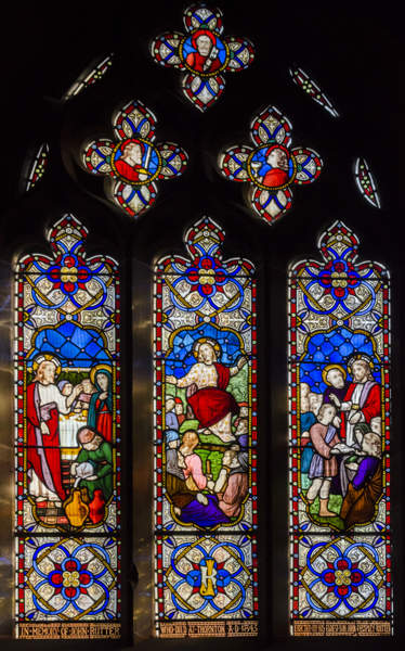 Stained Glass, All Saints Church