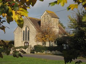 St. Andrew Church, Todber. Autumn 2010. &copy; Michael