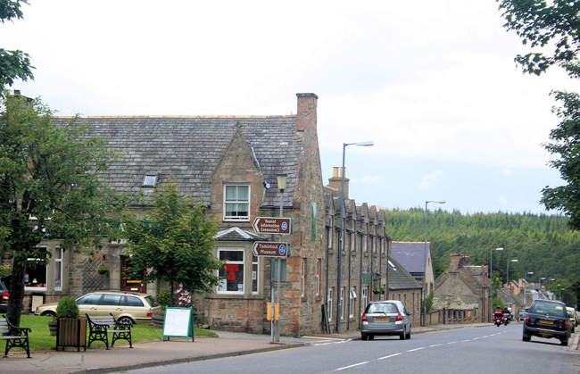 View of Tomintoul &copy; John McLeish www.images-scotland.com
