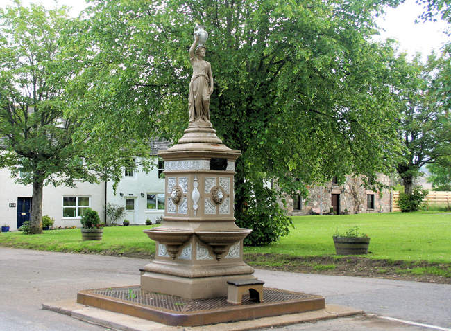 View of Tomintoul &copy; John McLeish www.images-scotland.com