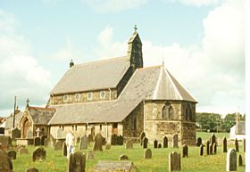 St. Marys Churchyard, Treuddyn &copy; Charles N. Johnson Racine, Wisconsin USA