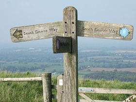 Sign post &copy; Lesley Ayling