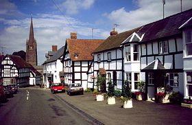Weobley village &copy; Rod Jones