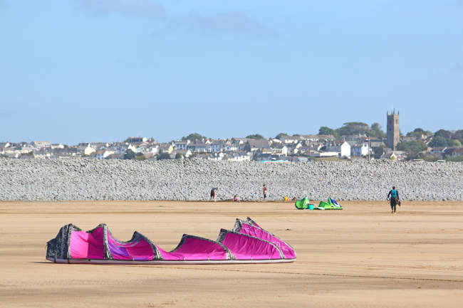 Kites on Westward Ho Beach