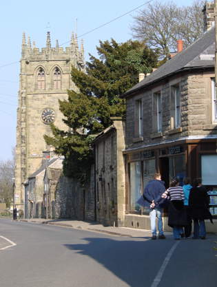 Youlgreave church & village &copy; Jeffrey Darlington